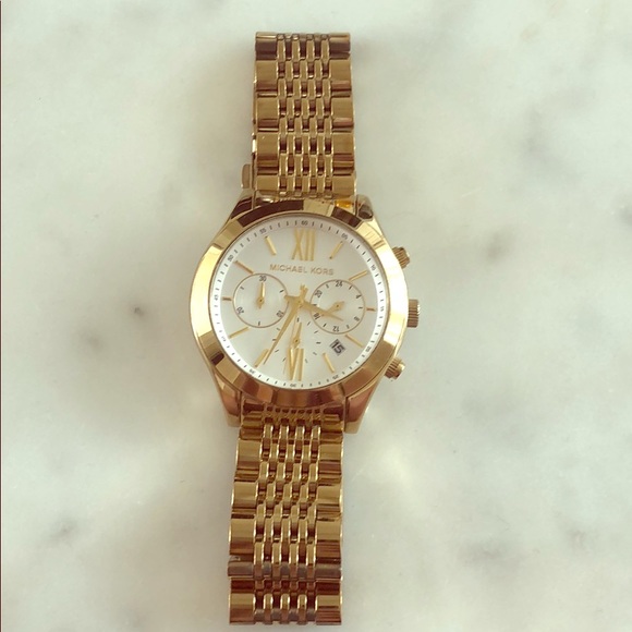 Beautiful golden Michael Kors watch